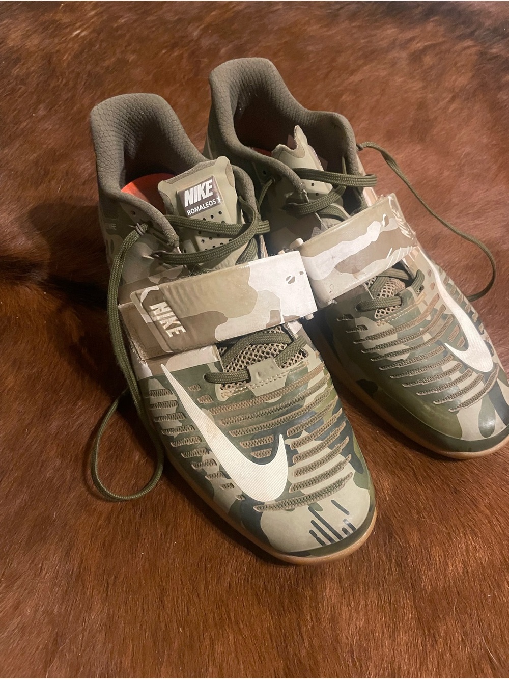 Nike Camo Romaleos 3